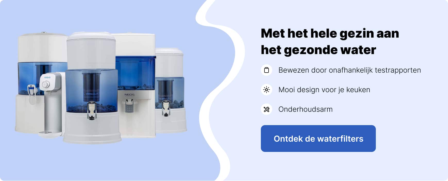 Aqualine waterfilters bij Tradeline